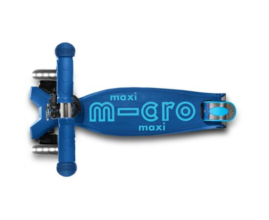 Самокат Micro Maxi Deluxe Navy LED (MMD083), изображение 2 Самокат Micro Maxi Deluxe Navy LED (MMD083), изображение 2