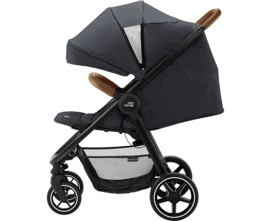 Коляска Britax-Romer B-AGILE R Black Shadow/Brown (2000032870), изображение 3 Коляска Britax-Romer B-AGILE R Black Shadow/Brown (2000032870), изображение 3