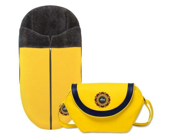 Зимний конверт Mima Xari Yellow с сумкой S1900-10-06-BB (70156)