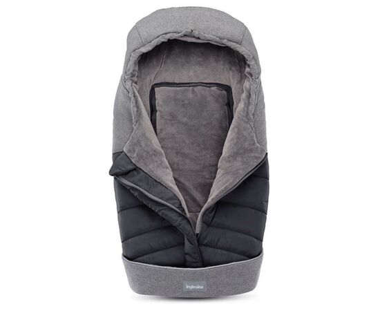 Зимовий конверт Inglesina Newborn - Onyx Black  - A099K2ONB (73561), зображення 2 Зимовий конверт Inglesina Newborn - Onyx Black  - A099K2ONB (73561), зображення 2