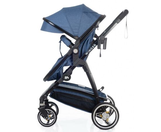 Коляска BabyHit Winger Blue трансформер (73553), изображение 2 Коляска BabyHit Winger Blue трансформер (73553), изображение 2