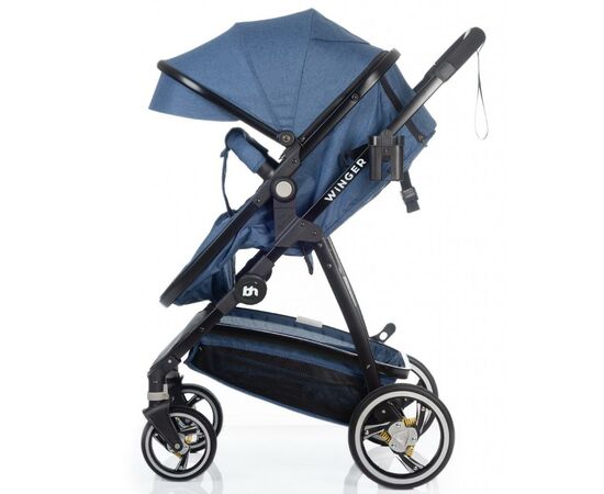 Коляска BabyHit Winger Blue трансформер (73553), изображение 3 Коляска BabyHit Winger Blue трансформер (73553), изображение 3
