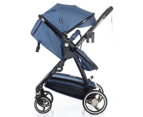 Коляска BabyHit Winger Blue трансформер (73553), изображение 4 Коляска BabyHit Winger Blue трансформер (73553), изображение 4