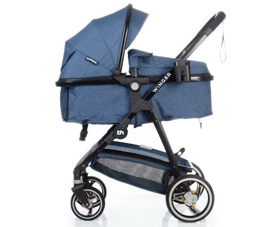 Коляска BabyHit Winger Blue трансформер (73553), изображение 5 Коляска BabyHit Winger Blue трансформер (73553), изображение 5