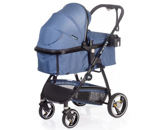 Коляска BabyHit Winger Blue трансформер (73553), изображение 6 Коляска BabyHit Winger Blue трансформер (73553), изображение 6