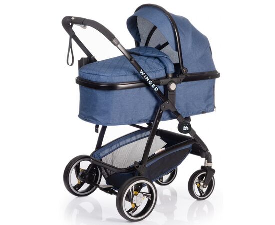 Коляска BabyHit Winger Blue трансформер (73553), изображение 8 Коляска BabyHit Winger Blue трансформер (73553), изображение 8