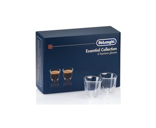 Набір чашок DeLonghi Espresso 6 шт 60 мл (00000014115)