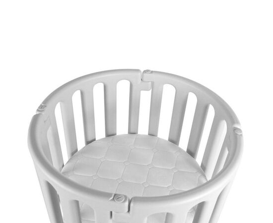 Кроватка BabyHit Мультифункциональная 5 в 1 с круглым матрасом (73528), изображение 2 Кроватка BabyHit Мультифункциональная 5 в 1 с круглым матрасом (73528), изображение 2