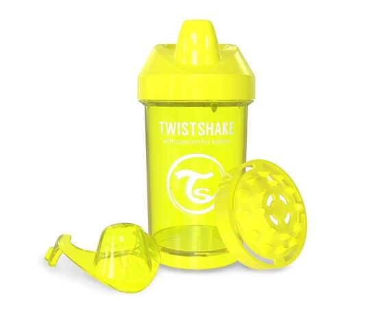 Поильник-непроливайка Twistshake 8+ желтая 300 мл (78066)