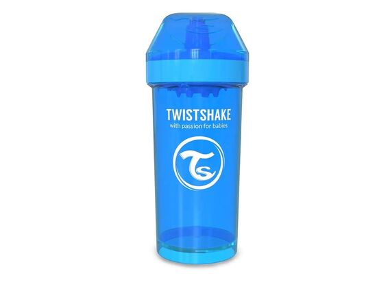 Поильник-непроливайка Twistshake 12+ голубой, 360 мл (78069), изображение 2 Поильник-непроливайка Twistshake 12+ голубой, 360 мл (78069), изображение 2