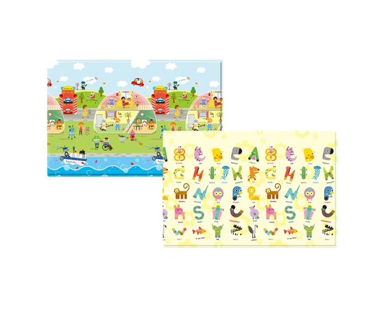 Детский коврик BabyCare Robot City (2100х1400х13 мм) (90369), изображение 3 Детский коврик BabyCare Robot City (2100х1400х13 мм) (90369), изображение 3