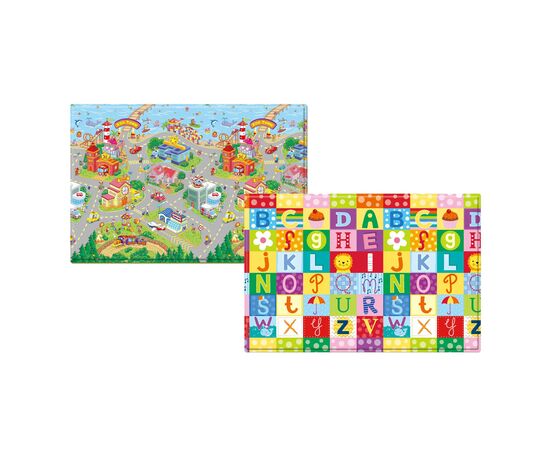 Дитячий килимок BabyCare Zoo Town (1850х1250х12 мм) (90374), зображення 3 Дитячий килимок BabyCare Zoo Town (1850х1250х12 мм) (90374), зображення 3