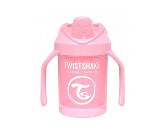 Поильник-непроливайка Twistshake Мини 230 мл Светло-розовая (69877)