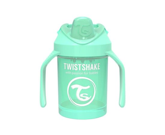 Поильник-непроливайка Twistshake Мини 230 мл Светло-зеленая (69879)