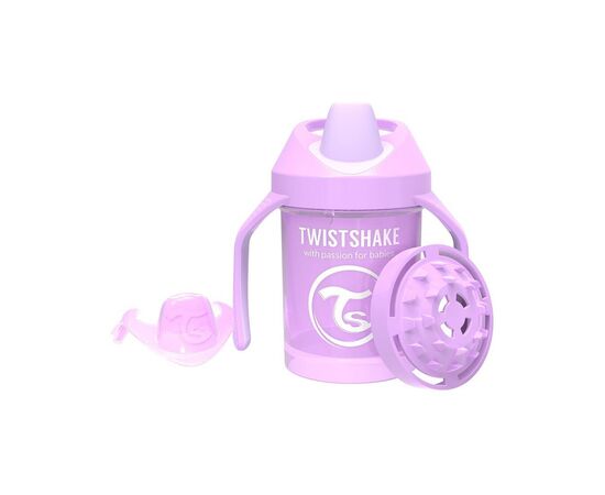 Поильник-непроливайка Twistshake Мини 230 мл Лавандовая (69880), изображение 2 Поильник-непроливайка Twistshake Мини 230 мл Лавандовая (69880), изображение 2