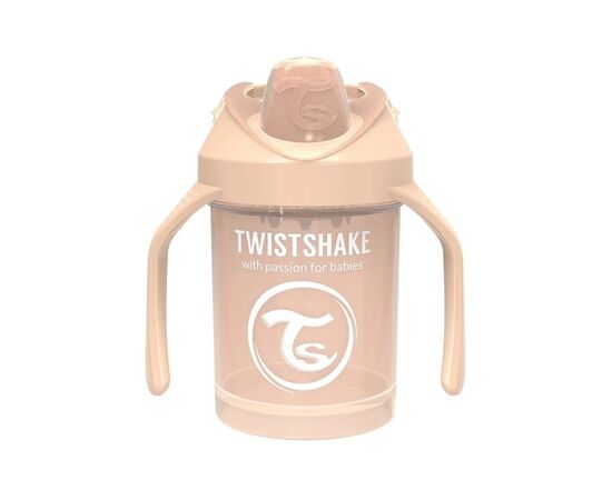 Поильник-непроливайка Twistshake Мини 230 мл Бежевая (69881)