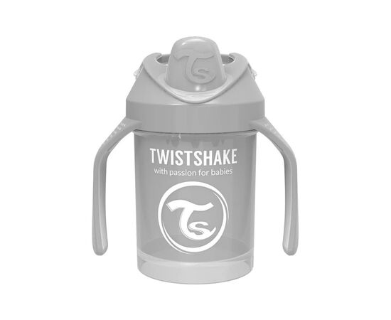 Поїльник-непроливайка Twistshake Міні 230 мл .Сіра (69882)
