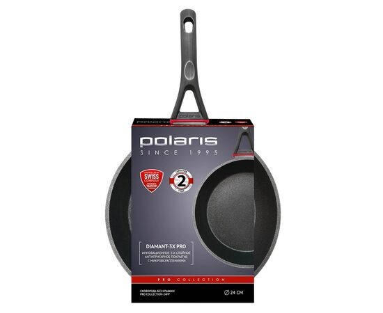 Сковорода Polaris PRO Collection-24FP 24 см (Collection-24FP), изображение 3 Сковорода Polaris PRO Collection-24FP 24 см (Collection-24FP), изображение 3