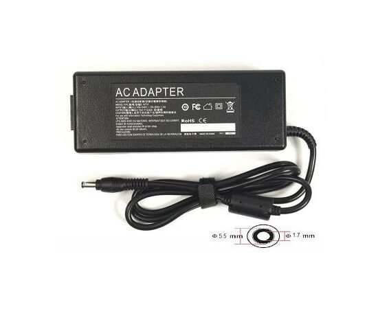 Блок питания к ноутбуку PowerPlant ACER 220V, 19V 120W 6.32A (5.5*1.7) (AC120F5517)