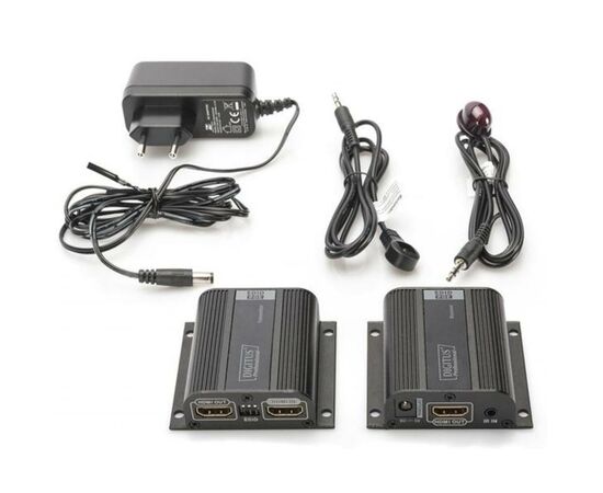 Перехідник HDMI UTP 50m Black Digitus (DS-55100-1), зображення 5 Перехідник HDMI UTP 50m Black Digitus (DS-55100-1), зображення 5