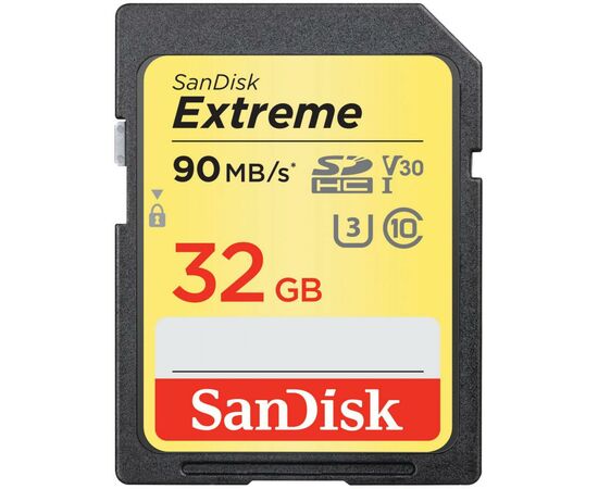 Карта памяти SanDisk 32GB SDHC class 10 V30 UHS-I U3 Extreme 2-pack (SDSDXVE-032G-GNCI2), изображение 2 Карта памяти SanDisk 32GB SDHC class 10 V30 UHS-I U3 Extreme 2-pack (SDSDXVE-032G-GNCI2), изображение 2