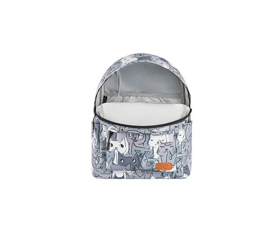 Рюкзак для ноутбука 2E 13" TeensPack Cats, grey (2E-BPT6114GC), изображение 6 Рюкзак для ноутбука 2E 13" TeensPack Cats, grey (2E-BPT6114GC), изображение 6