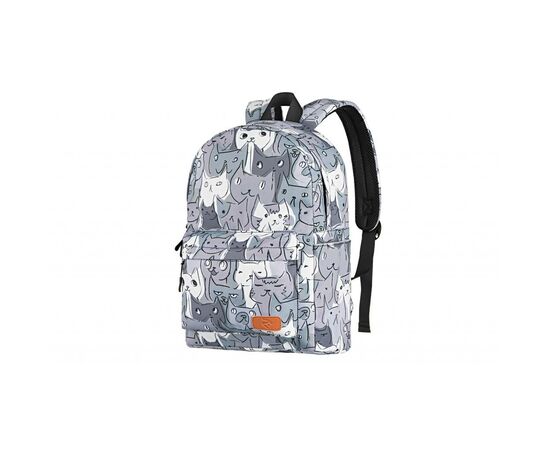 Рюкзак для ноутбука 2E 13" TeensPack Cats, grey (2E-BPT6114GC)