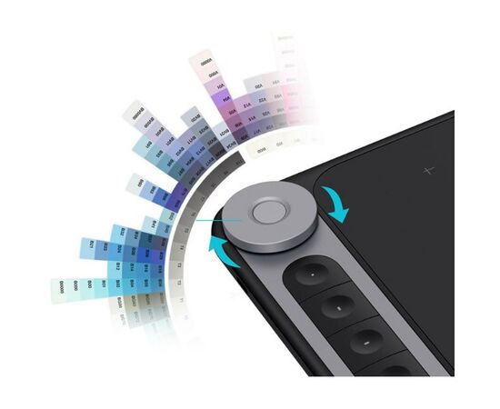 Графический планшет Huion Inspiroy Dial Q620M (Q620M), изображение 3 Графический планшет Huion Inspiroy Dial Q620M (Q620M), изображение 3