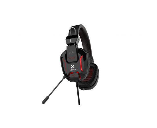 Наушники Vinga HSCU-110 Gaming Black (HSCU-110), изображение 2 Наушники Vinga HSCU-110 Gaming Black (HSCU-110), изображение 2