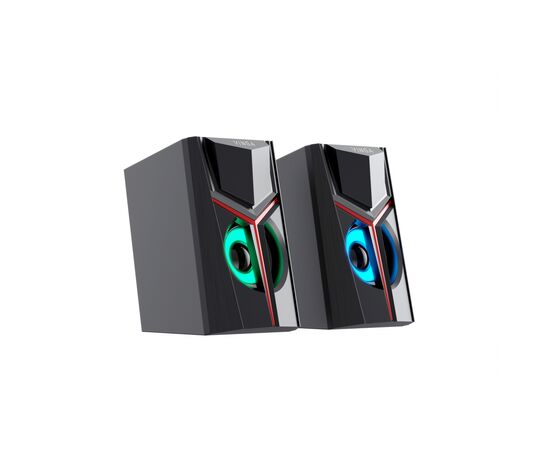 Акустична система Vinga SP-100 LED USB Black, зображення 3 Акустична система Vinga SP-100 LED USB Black, зображення 3