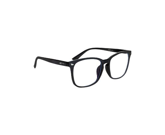 Очки компьютерные AirOn EYE CARE матовые чорные (4822352781043), изображение 2 Очки компьютерные AirOn EYE CARE матовые чорные (4822352781043), изображение 2
