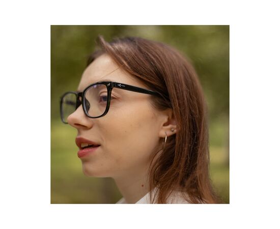 Очки компьютерные AirOn EYE CARE матовые чорные (4822352781043), изображение 9 Очки компьютерные AirOn EYE CARE матовые чорные (4822352781043), изображение 9