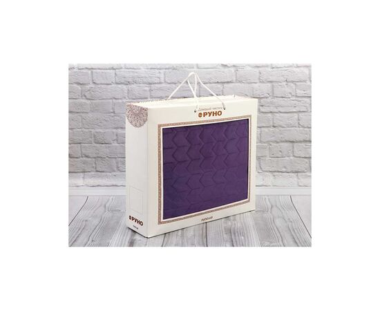 Покрывало Руно двустороннее декоративное Velour Violet 150х220 см (360.55_Violet), изображение 8 Покрывало Руно двустороннее декоративное Velour Violet 150х220 см (360.55_Violet), изображение 8