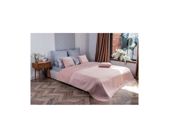 Покрывало Руно двустороннее декоративное Velour Apricot 220х240 см (330.55_Apricot), изображение 5 Покрывало Руно двустороннее декоративное Velour Apricot 220х240 см (330.55_Apricot), изображение 5