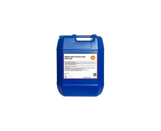 Гальмівна рідина Shell Brake Clutch fluid DOT4 ESL 20л (3968)