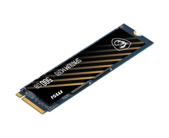 Накопитель SSD M.2 2280 500GB Spatium M390 MSI (S78-440K070-P83), изображение 4 Накопитель SSD M.2 2280 500GB Spatium M390 MSI (S78-440K070-P83), изображение 4