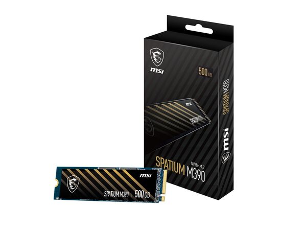 Накопитель SSD M.2 2280 500GB Spatium M390 MSI (S78-440K070-P83)