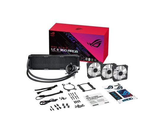 Система водного охлаждения ASUS ROG-STRIX-LC-II-360 ARGB, изображение 5 Система водного охлаждения ASUS ROG-STRIX-LC-II-360 ARGB, изображение 5
