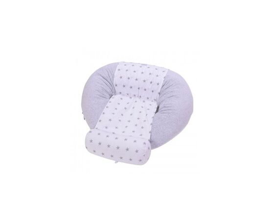 Подушка Верес для кормления Comfort Lux Velour stars grey 200х75 (302.04.2), изображение 4