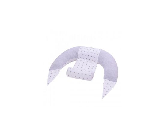 Подушка Верес для кормления Comfort Lux Velour stars grey 200х75 (302.04.2)