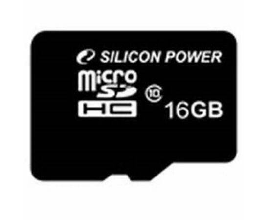 Карта памяти Silicon Power 16Gb microSDHC class 10 (SP016GBSTH010V10)