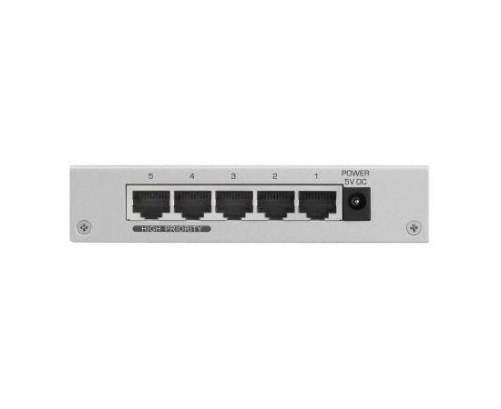 Коммутатор сетевой ZyXel ES-105A v3 (ES-105AV3-EU0101F), изображение 4 Коммутатор сетевой ZyXel ES-105A v3 (ES-105AV3-EU0101F), изображение 4