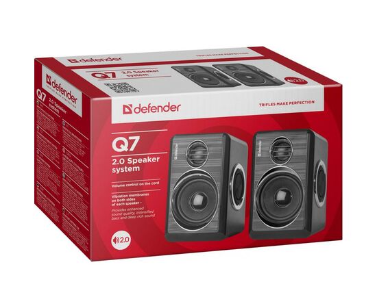 Акустическая система Defender Q7 Black (65407), изображение 6 Акустическая система Defender Q7 Black (65407), изображение 6