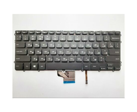 Клавіатура ноутбука Dell XPS 15-9530,Precision M3800 черная,подсв (A46090)