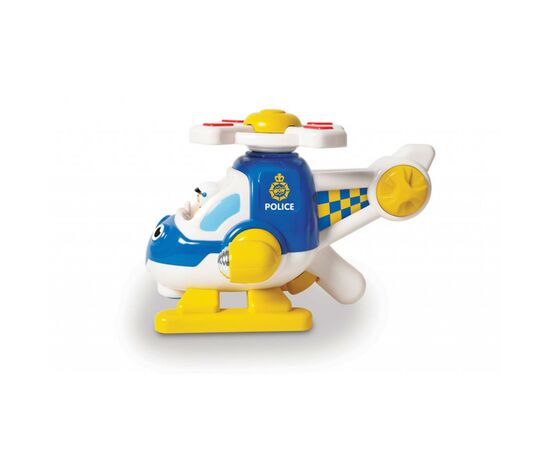 Развивающая игрушка Wow Toys Полицейский вертолет Оскар (10642), изображение 3 Развивающая игрушка Wow Toys Полицейский вертолет Оскар (10642), изображение 3