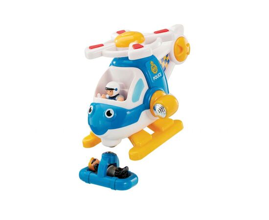 Развивающая игрушка Wow Toys Полицейский вертолет Оскар (10642), изображение 6 Развивающая игрушка Wow Toys Полицейский вертолет Оскар (10642), изображение 6