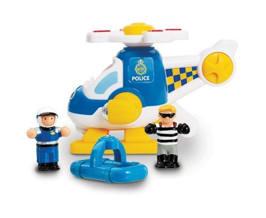 Розвиваюча іграшка Wow Toys Поліцейський вертоліт Оскар (10642)