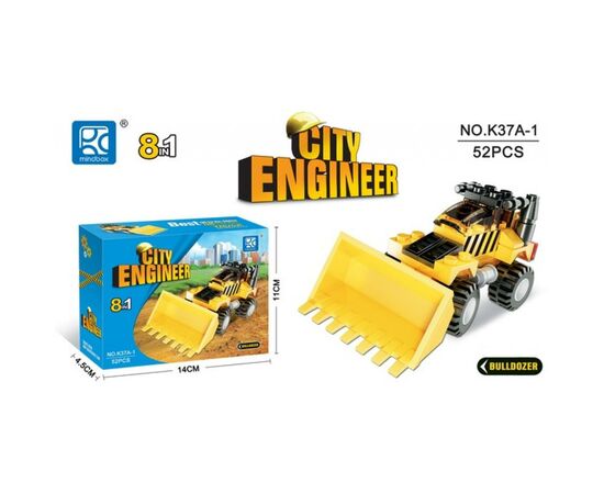 Конструктор Mindbox CITY ENGINEER в ассорт (K37A), изображение 3 Конструктор Mindbox CITY ENGINEER в ассорт (K37A), изображение 3