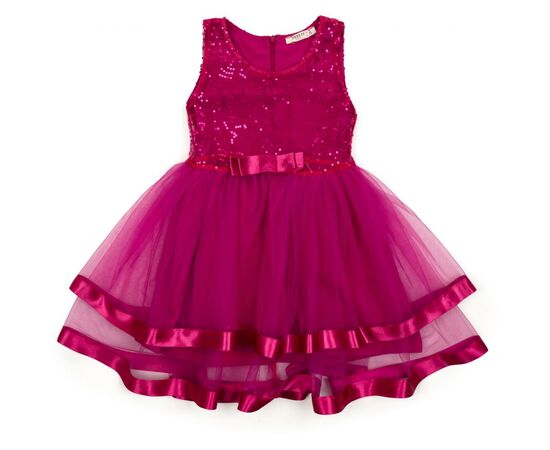 Платье Breeze с фатиновой юбкой (14502-140G-fucsia)