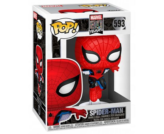 Фигурка для геймеров Funko Pop cерии Marvel 80-е - Человек-Паук (46952), изображение 2